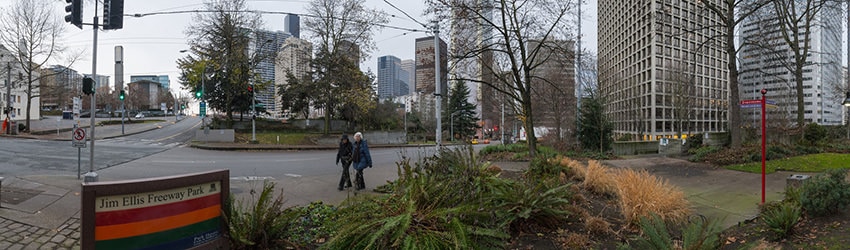 Freeway Park, Seattle WA
