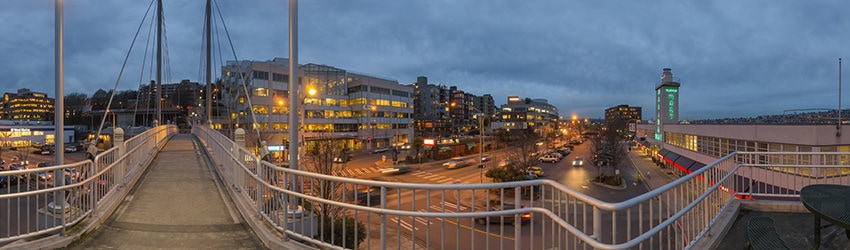 Westlake Avenue Pedestrian Bridge, Seattle WA