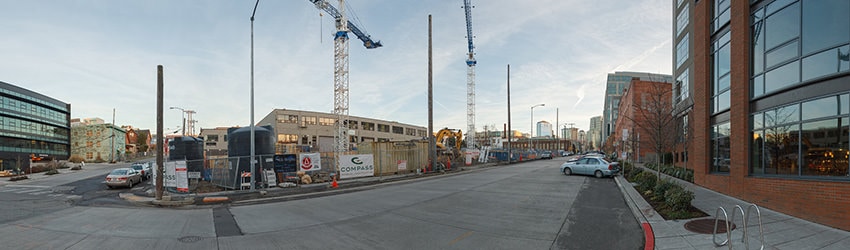 Boren Ave & Republican St, South Lake Union, Seattle WA