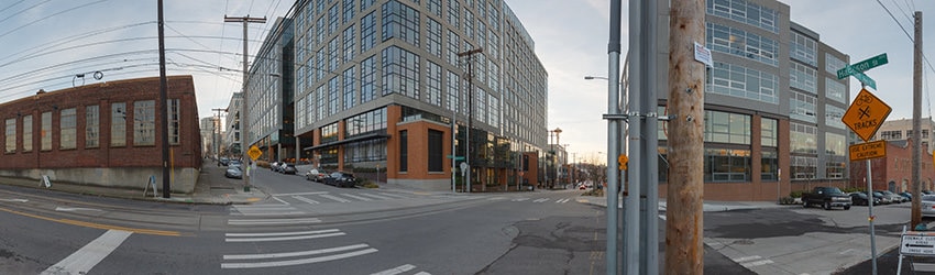 Boren Ave & Harrison St, South Lake Union, Seattle WA