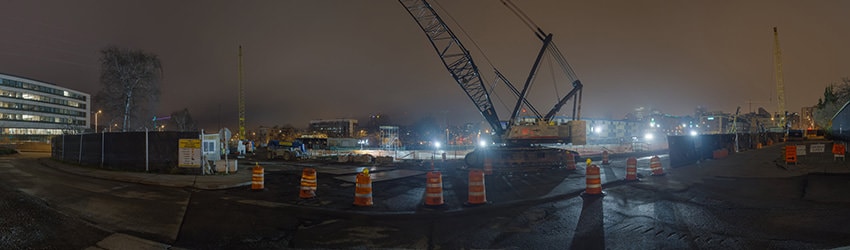 SR 99 North Portal Construction, 6th & Harrison, Seattle WA