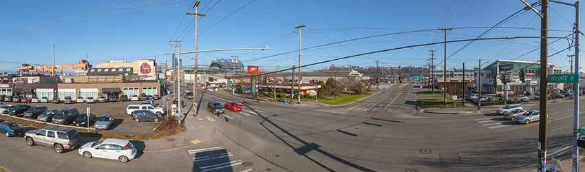 1st Ave S & S Holgate St, SODO, Seattle WA