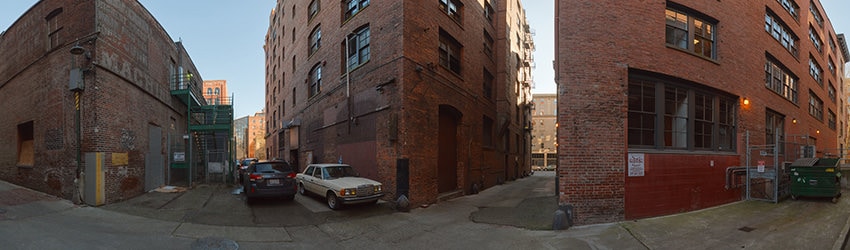 Kings Cross Alley, Pioneer Square, Seattle WA