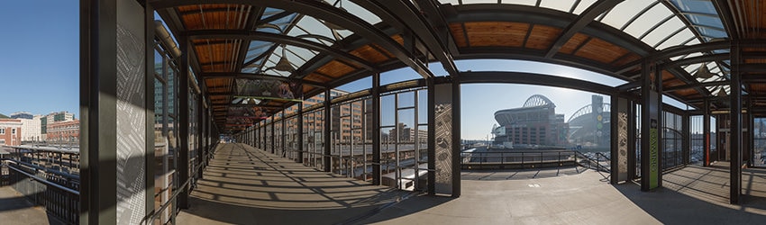 King Street Station Pedestrian Bridge, Seattle WA