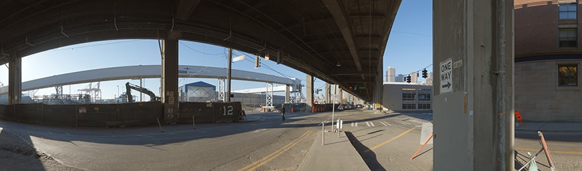 King St & Alaskan Way Viaduct, Seattle WA