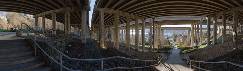 I-5 Colonnade Park, Seattle WA
