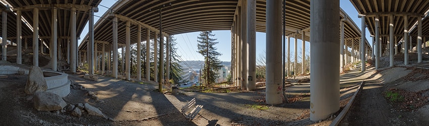 I-5 Colonnade Park, Seattle WA