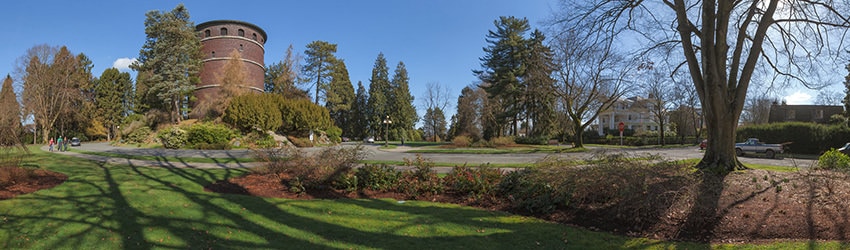 Volunteer Park and Water Tower, Capitol Hill, Seattle WA