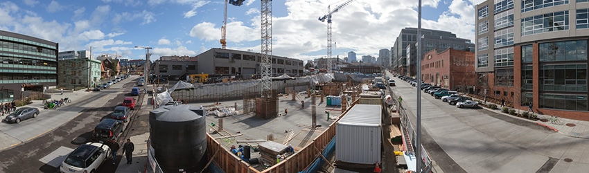 Amazon HQ Buildings, Boren & Republican, South Lake Union, Seattle WA