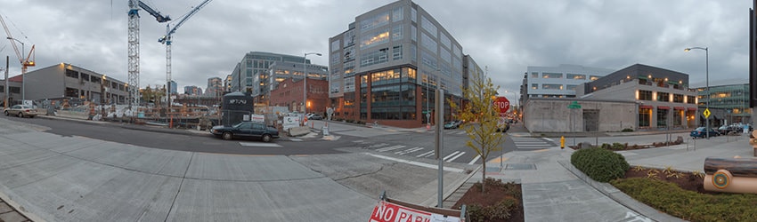 Boren Ave & Republican St, South Lake Union, Seattle WA