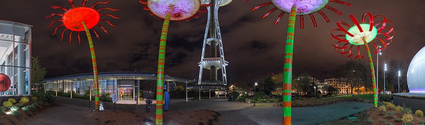 Sonic Bloom Sculpture, Seattle Center, Seattle WA
