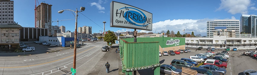 The Hurricane Cafe, 7th Ave, Seattle WA
