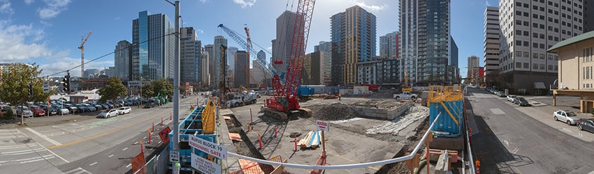 New Construction at 7th Ave & Blanchard St, Seattle WA