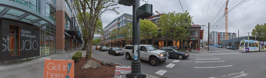 Westlake Ave N & Harrison St, South Lake Union, Seattle WA