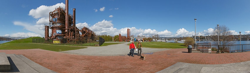 Gas Works Park, Lake Union, Seattle WA