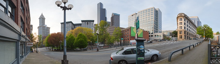 Yesler Way & Terrace St, Pioneer Square, Seattle WA