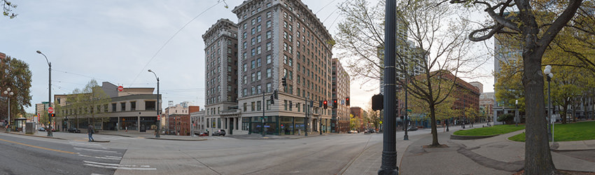3rd Ave & Yesler Way, Pioneer Square, Seattle WA