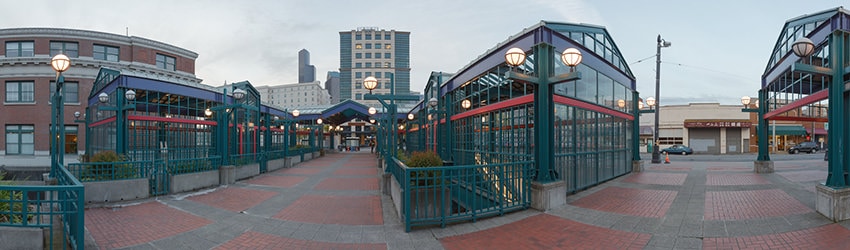 Plaza, Chinatown-International District Station, Seattle WA