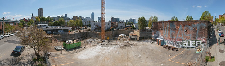 New Construction, Harvard Ave N of Pike St, Capitol Hill, Seattle WA