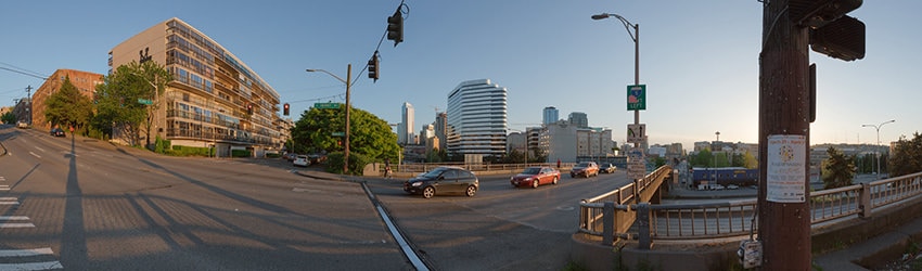 Melrose Ave & Denny Way, Capitol Hill, Seattle WA