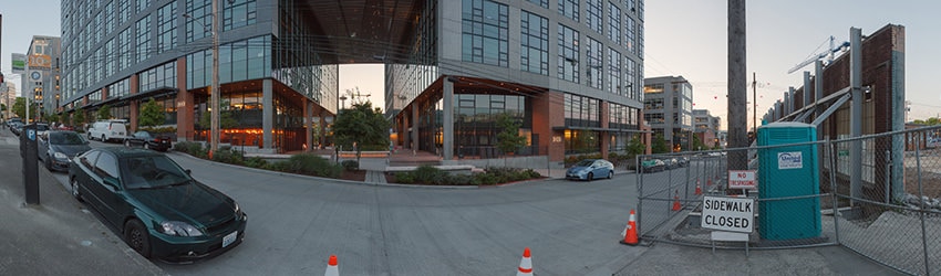 Boren Ave, N of Thomas St, South Lake Union, Seattle WA