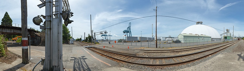 End of Bond St, Everett WA