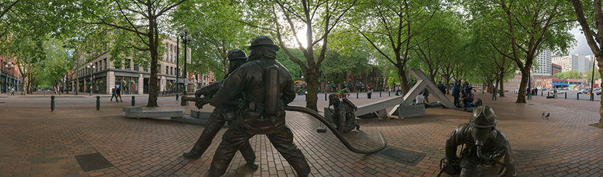 Fallen Firefighters Memorial, Seattle WA