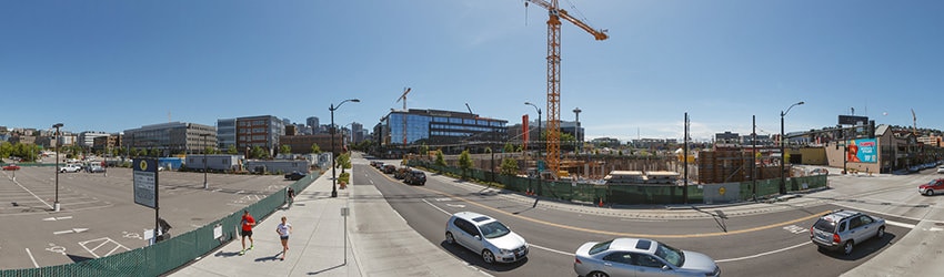 Westlake Ave & Valley St, South Lake Union, Seattle WA