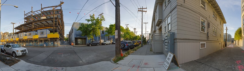 Harrison St, W of 9th Ave, South Lake Union, Seattle WA