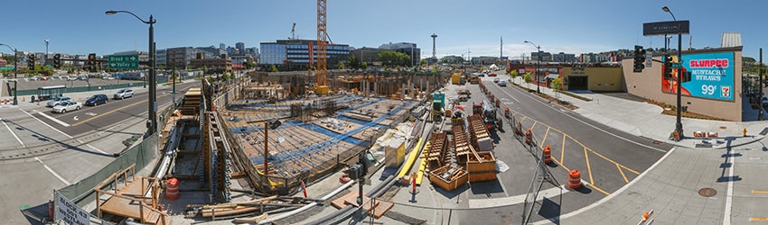 Westlake Ave & Valley St, South Lake Union, Seattle WA