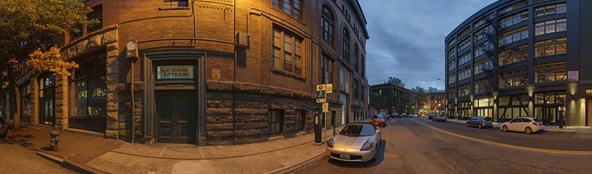 Seattle Steam Co, Western Ave, Pioneer Square, Seattle WA