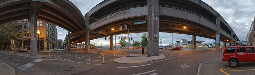 Alaskan Way & Columbia St, Seattle WA