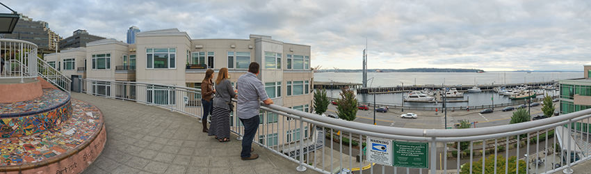Lenora St Bridge Viewpoint, Seattle WA