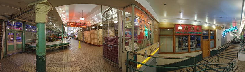Pike Place Market at Dawn, Seattle WA