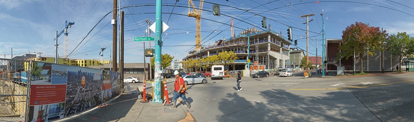 Fairview Ave & Harrison St, South Lake Union, Seattle WA