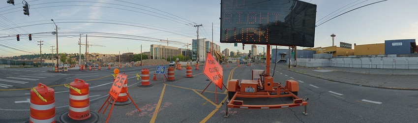 Dexter Ave & Roy St, South Lake Union, Seattle WA