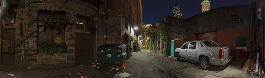 Pioneer Passage Alley, Pioneer Square, Seattle WA