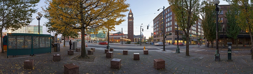 Union Station Square, 3rd Ave & Jackson St, Pioneer Square, Seattle WA