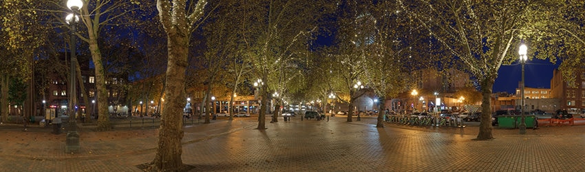 Occidental Park, Pioneer Square, Seattle WA