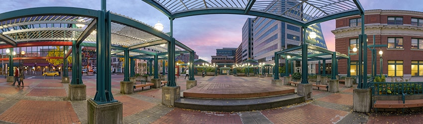 Chinatown-International District Station Plaza, Seattle WA