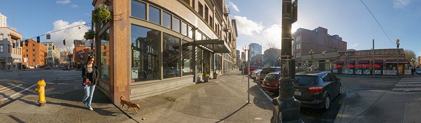 2nd Ave & Washington St, Pioneer Square, Seattle WA