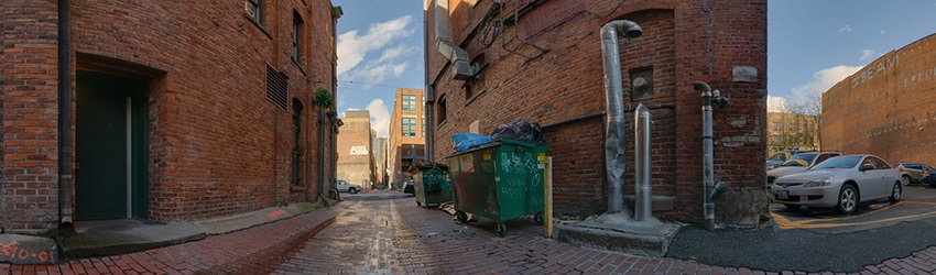 Alley, 1st Ave & Main St, Pioneer Square, Seattle WA