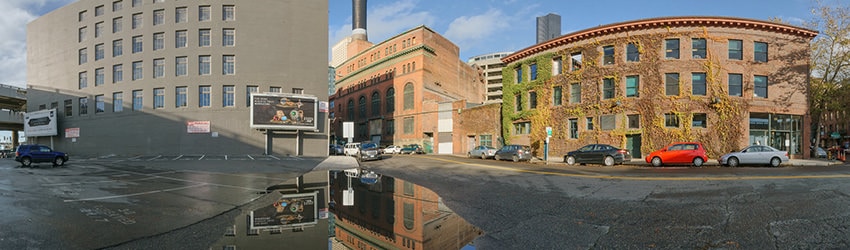 Western Ave & Yesler Way, Pioneer Square, Seattle WA