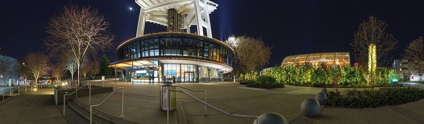 The Space Needle, Seattle Center, Seattle WA