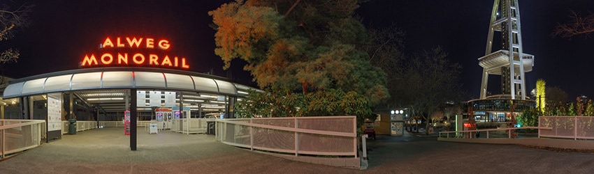 Monorail Station, Seattle Center, Seattle WA