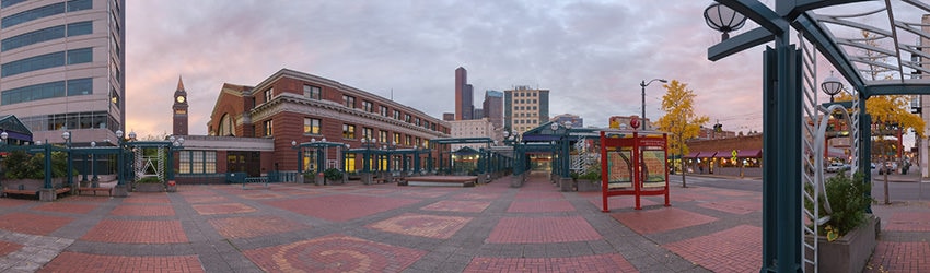 Station Plaza, Chinatown-International District, Seattle WA