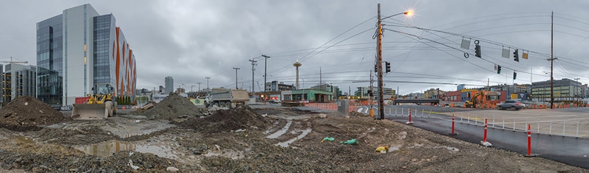 Dexter Ave & Mercer St, South Lake Union, Seattle WA