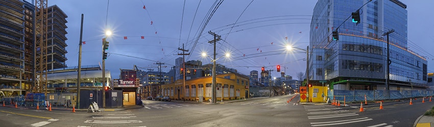 9th Ave & Harrison St, South Lake Union, Seattle WA