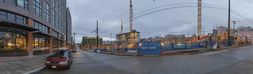 Boren Ave & Thomas St, South Lake Union, Seattle WA