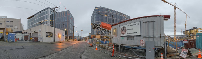 Thomas St & Boren Ave, South Lake Union, Seattle WA
